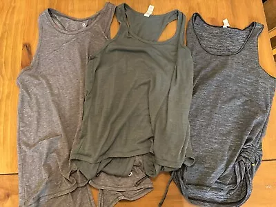 Lot Of 3 Women’s Active Tank Tops Lucy Gap Fit Marika Medium • $18