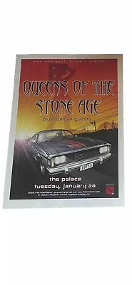 Queens Of The Stone Age QOTSA Gig Poster The Palace Melbourne Jan 28th 2003 • $250