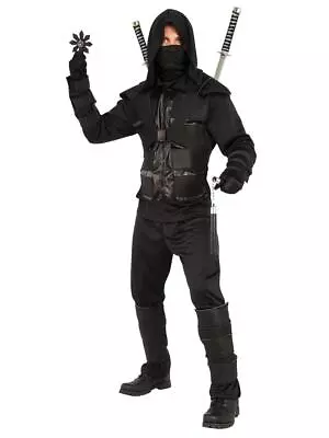 Dark Ninja Adult Costume - XL - Rubies • $59.48