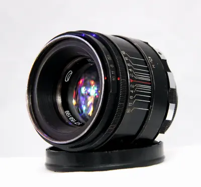 Rare Belomo Zebra Helios 44-2 58mm F/2 Portrait Lens USSR King Of Bokeh Video • $59