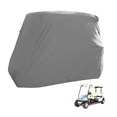 Deluxe 4-Seater Golf Cart Cover - 80 L Roof Grey • $101.03