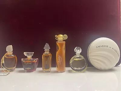 Lot Of 6 Mini/travel Parfums-some Vintage/NICE LOT- Pre Owned Lot/used NICE LOT • $24