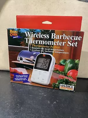 Maverick Redi Chek Wireless BBQ And Meat Thermomiter Set & 2 Probes ET-732 NOB • $24
