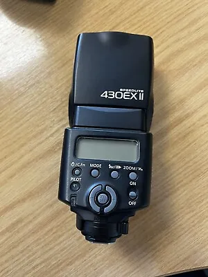 £75 • Buy Canon Speedlite 430EX II-RT Flash, Excellent Condition, Little Use