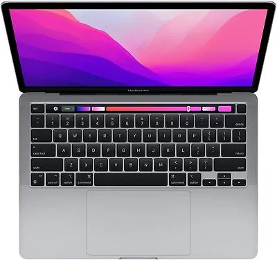 Apple Certified MacBook Pro 13  2022 (M2 Chip 1TB SSD 24GB RAM) Space Gray • $1749