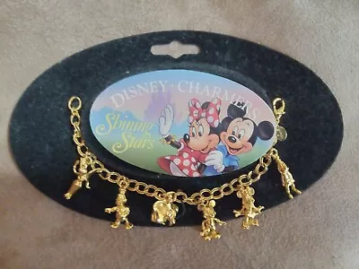 Disney Charmers Shining Stars Charm Bracelet - New • $10