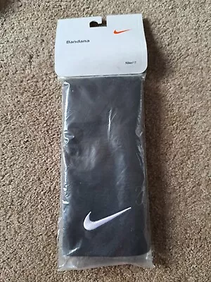 £5 • Buy Nike Adult Swoosh Dri-Fit Bandana AC1080 Black. Mens, Womens