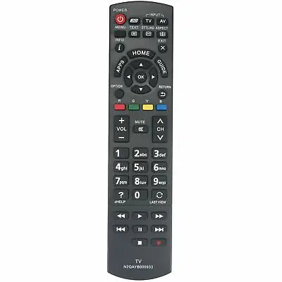 N2QAYB000933 Remote For Panasonic AS670 Series Viera TV TH-55AS670A TH-55AS670Z • $22.95