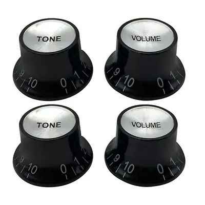 4*Electric Guitar Top Hat Volume&Tone Knobs For Gibson Epiphone Les Paul SG ST . • $16.48