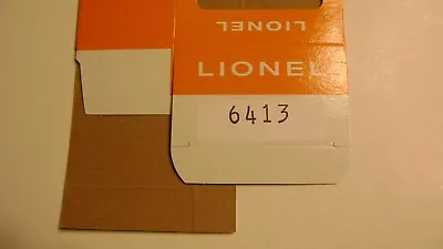 Lionel 6413 Mercury Capsule Car Licensed Window Box  • $7.99
