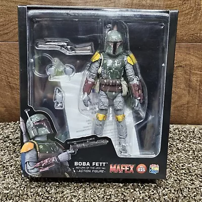 Mafex Star Wars Boba Fett Return Of The Jedi Version #025 Open Box 100% Complete • $51.99