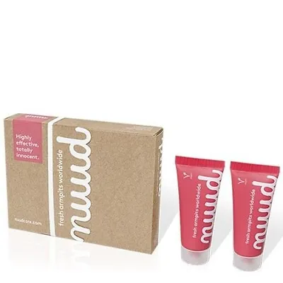 Twin Pack Nuud Smarter Pack The Natural Effective Deodorant 15 Ml • £18.99