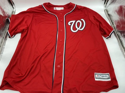 $12 • Buy Daniel Murphy MLB Jersey Washington Nationals Majestic Size 2XL