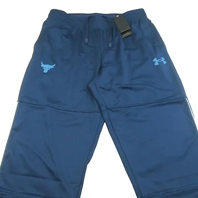 Under Armour UA Project Rock Gym Training Pants Mens Size Large NEW 1357201-408 • $40.01