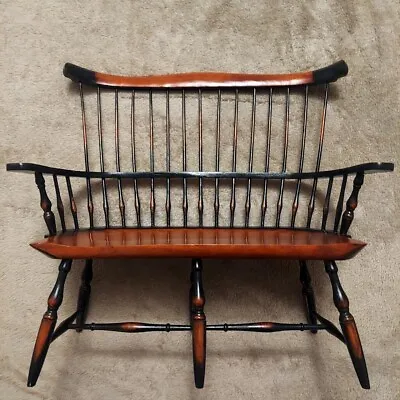 Vintage Miniature Windsor Comb Back Doll Bench EUVC • $49.99