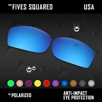 Anti Scratch Polarized Replacement Lenses For-Oakley Fives Squared Options • $12.75