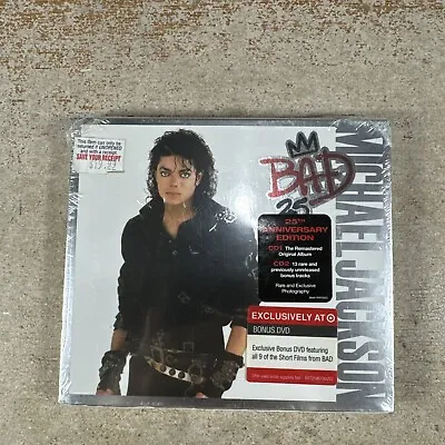 Michael Jackson Bad 25th Anniversary Edition (Target Exclusive) 2CD/DVD Sealed • $94.99