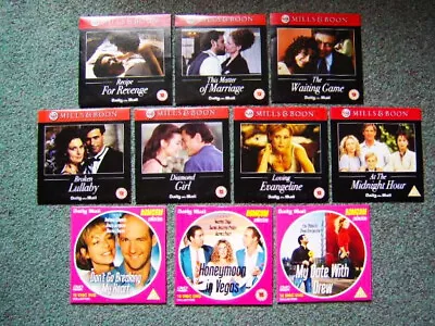 10x DVD Romance Collection MILLS & BOON ROMCOM Set Bundle • £4.99