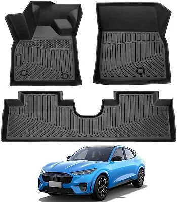 Fit 2021 2022 2023 2024 Ford Mustang Mach-E Floor Mats All Weather 3D TPE Liners • $69.90