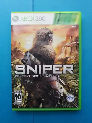 Sniper Ghost Warrior Xbox 360 Tested & Works Fast Shipping • $1.39