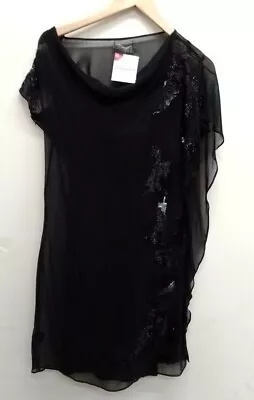 Mint Velvet Black Ladies Dress Size Uk 12 C45 • £9.99
