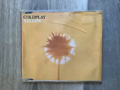 COLDPLAY MUSIC CD YELLOW SINGLE EMI RECORDS 3xTRACKS CHEAP AUS • $4