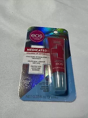 Eos Medicated Lip Ointment Balm The Fixer Lip Care Chapped Lips 10/31/23 Exp • $10.50