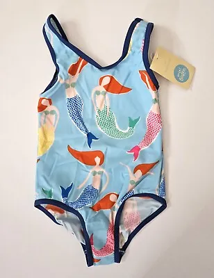 Mini Boden 5-6 NEW NWT Girls Mermaid Onepiece Bathing Suit Swimsuit SR1-73 • $28.04