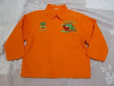  Sesame Street (elmo)  Girls Orange Jacket / Coat ** Size 10 - 12 • $2.57