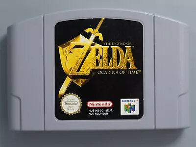 The Legend Of Zelda : Ocarina Of Time *100% GENUINE* PAL Cartridge N64 Nintendo • $69.95