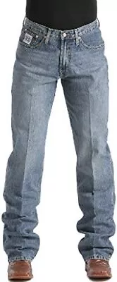 Cinch Men's White Label Relaxed Fit Jean Medium Stone Wash 32W X 36L • $40.95