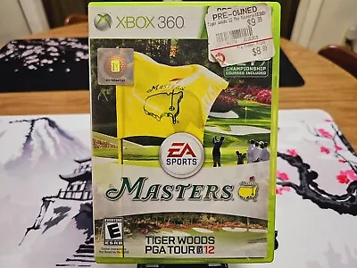 Tiger Woods PGA Tour 12: The Masters For Xbox 360 *Complete & Tested* • $5