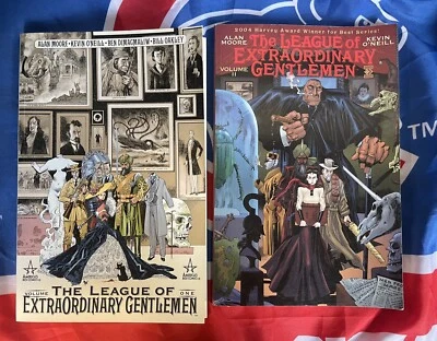 £8 • Buy THE LEAGUE OF EXTRAORDINARY GENTLEMEN VOL 1 & 2 By ALAN MOORE