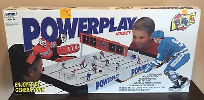 Vintage Irwin Powerplay Table Hockey 3D Game - New - In Original Sealed Box!! • $79.99