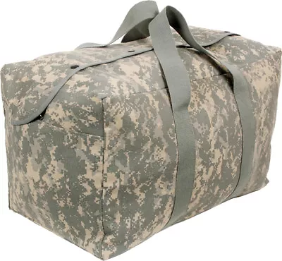 ACU Digital Camouflage Military Parachute Cargo Duffle Carry Bag • $35.99