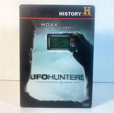 UFO Hunters - The Complete Season One (DVD 2008 4-Disc Set) Steelbook 10 Hours • $8.95