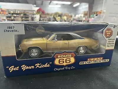 Route 66  Get Your Kicks   1967 Chevrolet Chevelle 1:18 Scale. Open Box • $72.95