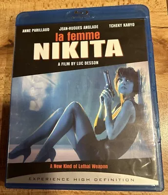 La Femme Nikita (Blu Ray) Anne Parillaud Jean Reno Luc Besson Action • $10
