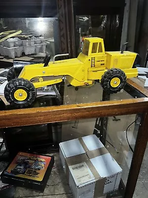 VINTAGE TONKA MIGHTY Grader #3945 Pressed Steel 1984 - Original Play Condition • $149