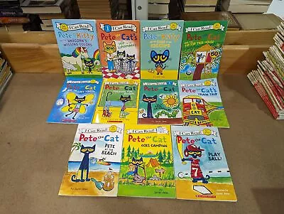 Pete The Cat I Can Read Lot Of 11 Books By James Dean • $19.95