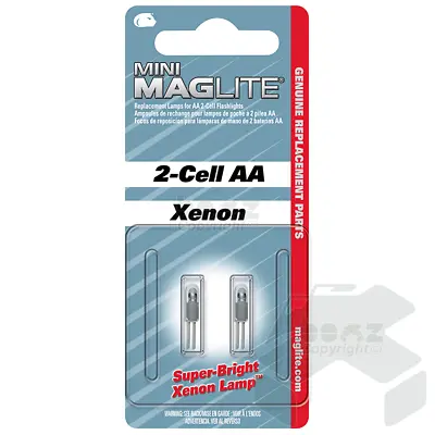 Maglite Spare Bulbs For Mag-Lite Torches Airsoft Military EDC Tactical • £9.42