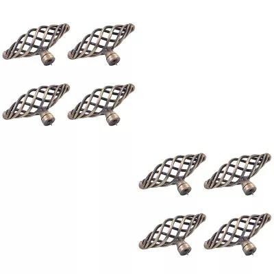 8 Pcs Contorted Bird Cage Cabinet Door Handle Furniture Knob Shop • £17.59