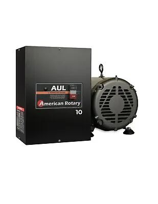 American Rotary Phase Converter AUL10 10HP 1 To 3 Phase CNC Extreme Duty • $1499