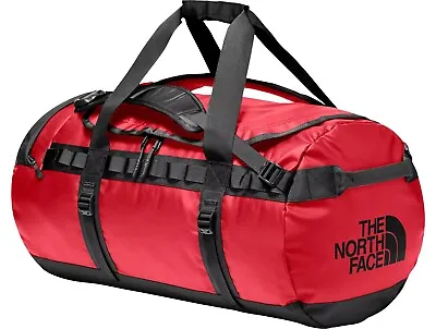 £135.28 • Buy The North Face Base Camp Packable Duffel Bag MEDIUM 71L Red / TNF Black NEW 