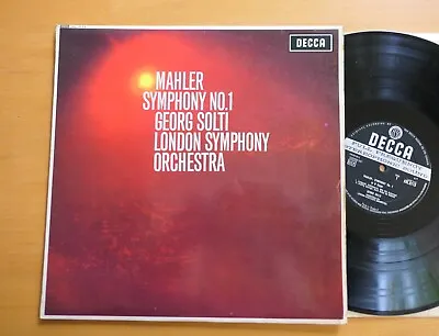 SXL 6113 ED1 Mahler Symphony No. 1 Georg Solti NM Decca 1st WBG • £75