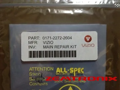 VIZIO Main Board Repair Kit For 0171-2272-2604 • $15.99