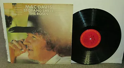 MAC DAVIS Stop & Smell Roses Original Columbia Vinyl LP 1974 VG Country • $4.99