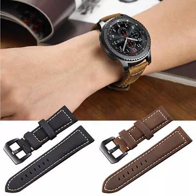 Quality Luxury Genuine Soft Leather Watch Band Strap For Huami Amazfit GTR 47mm • $32.55