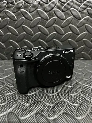 Canon EOS M3 Black Body Only 24MP Compact APS-C  For Parts. • £99