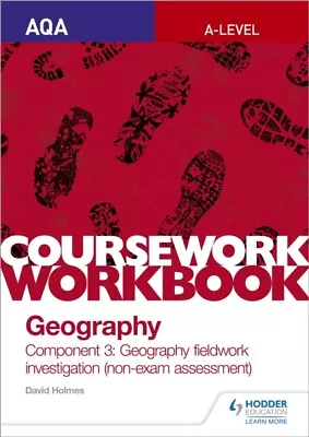 AQA A-level Geography Coursework Workbook: Component... - Free Tracked Delivery • £11.26